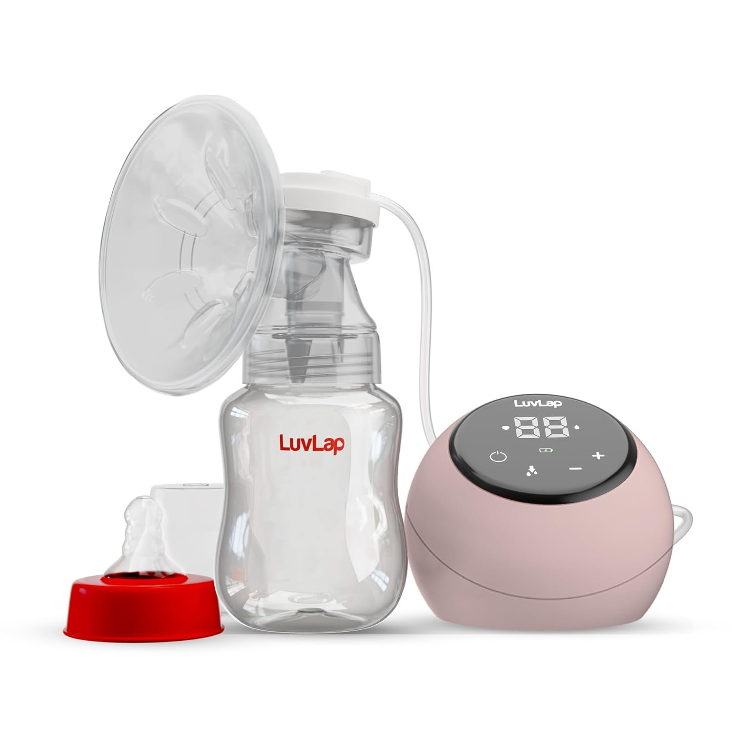 Luvlap Adore Electric Breast Pump | Rechargeable & 2-Phase Comfort Pumping