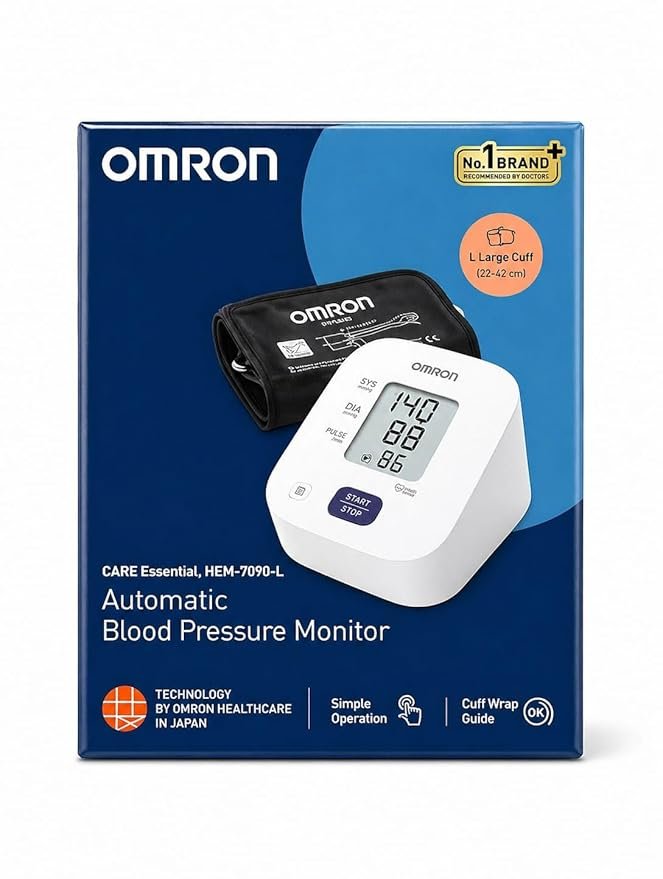 OMRON BP-7090-L-IN Blood Pressure Monitor | OMRON BP 7090 L IN