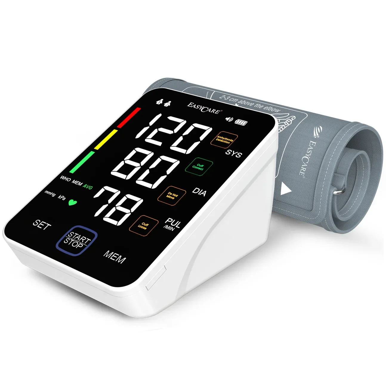 EASYCARE EC-9013 Digital BP Monitor | USB Rechargeable