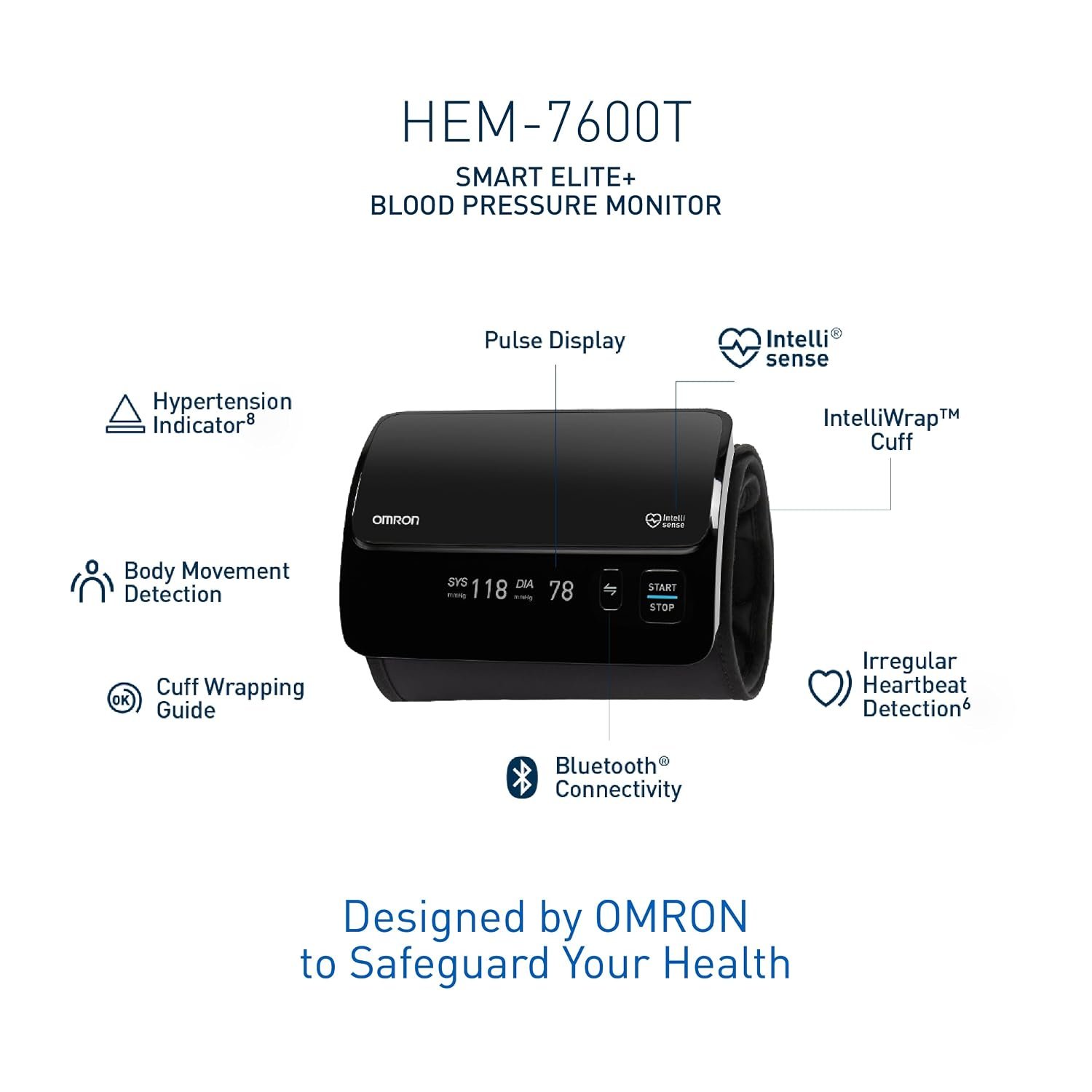 OMRON BP Monitor 7600T | OMRON Blood Pressure Monitor