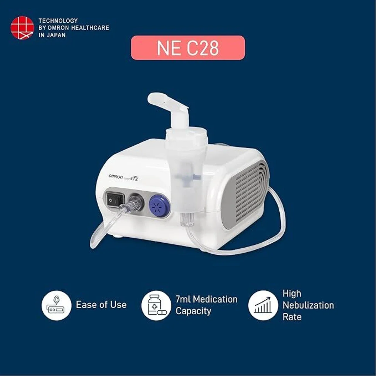 OMRON Nebulizer C28 | OMRON C28 Nebulizer Machine Online