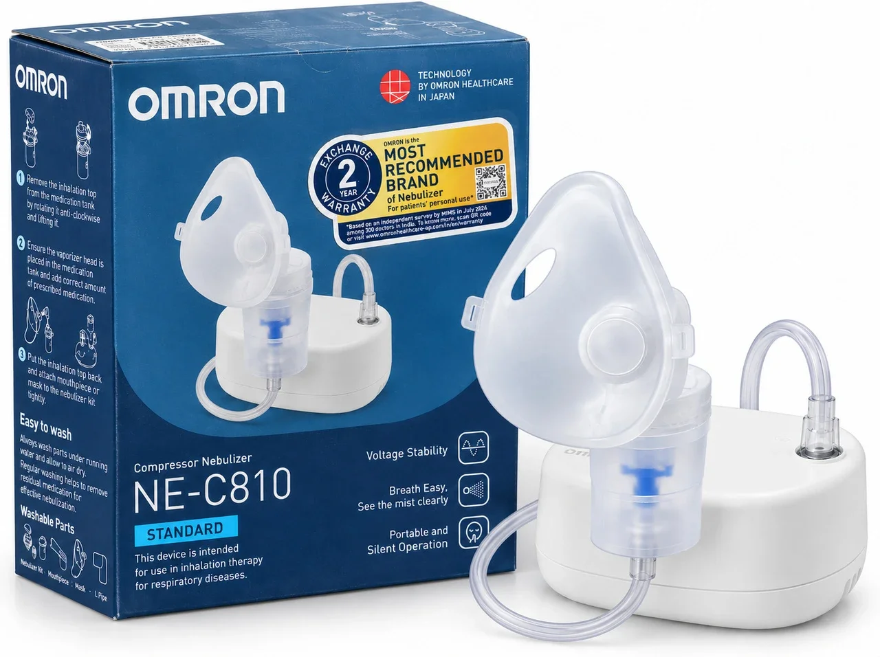 OMRON NEB NE-C810 Nebulizer | OMRON Nebulizer Machine Online