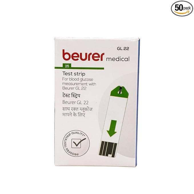 Beurer 25S Test Strips | Blood Glucose Testing Strips