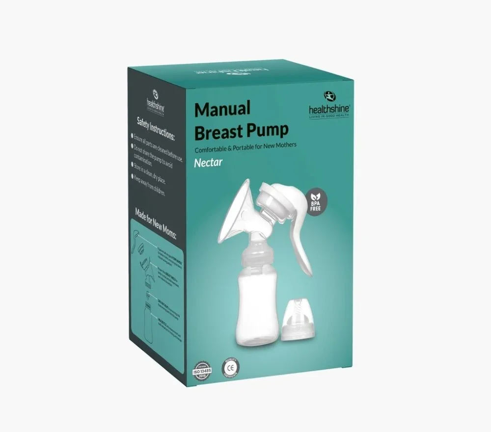 Healthshine Manual Breast Pump | Manual Breastfeeding Milk Pump