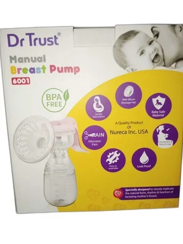 Dr Trust Manual Breast Pump | Manual Breastfeeding Milk Pump