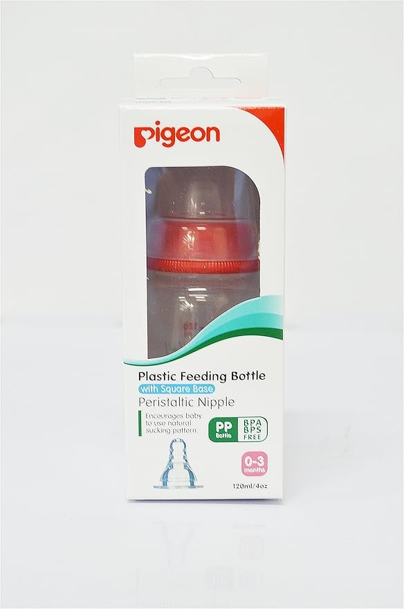Pigeon Peristaltic Nursing Bottle KPP 120ml Red 88189 | Baby Feeding Bottle