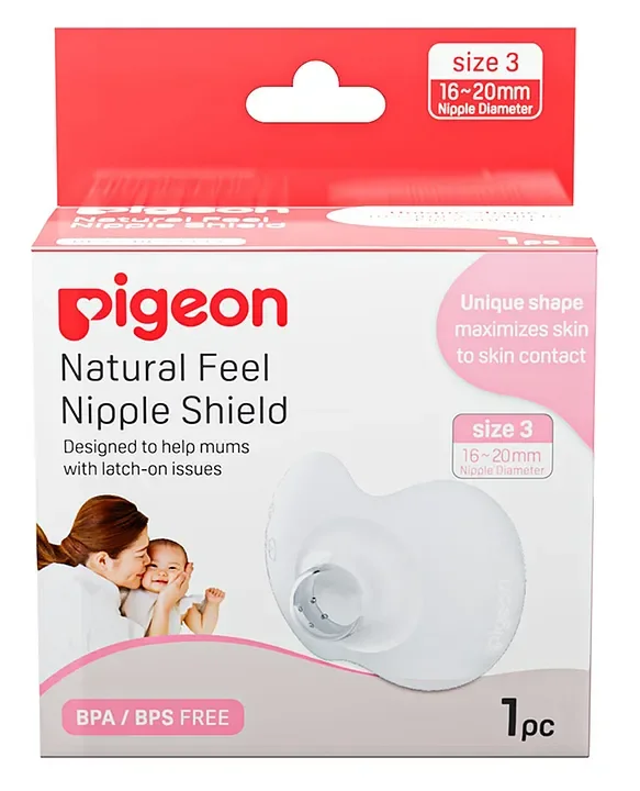 Natural Feel Nipple Shield 79141 Size 3 | Breastfeeding Nipple Shield