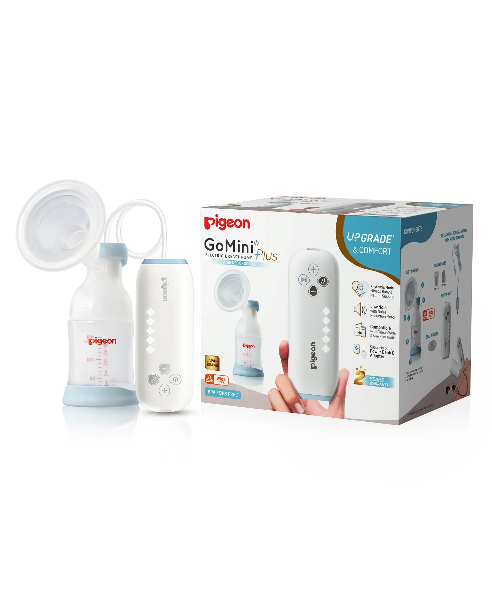 Go Mini Plus Electric Breast Pump 80537 (WN) | Compact Breast Pump