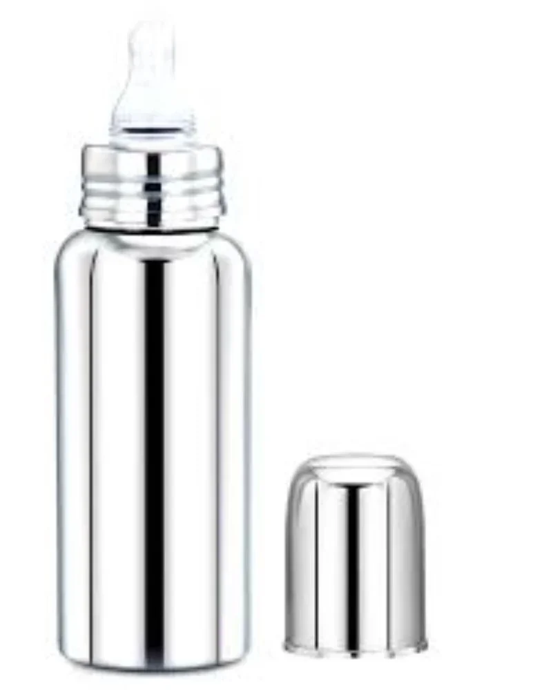 Stainless Steel Baby Feeding Bottle 160ml 88230 M Size | BPA/BPS Free