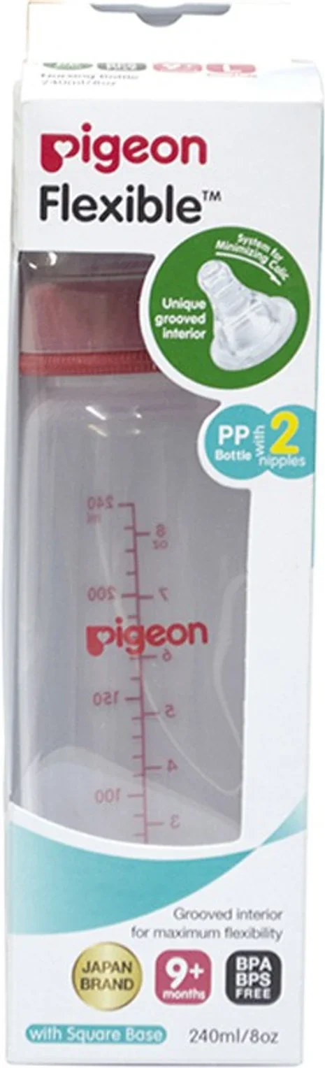 Pigeon Peristaltic Nursing Bottle KPP 240ml Red 88167 | Baby Bottle