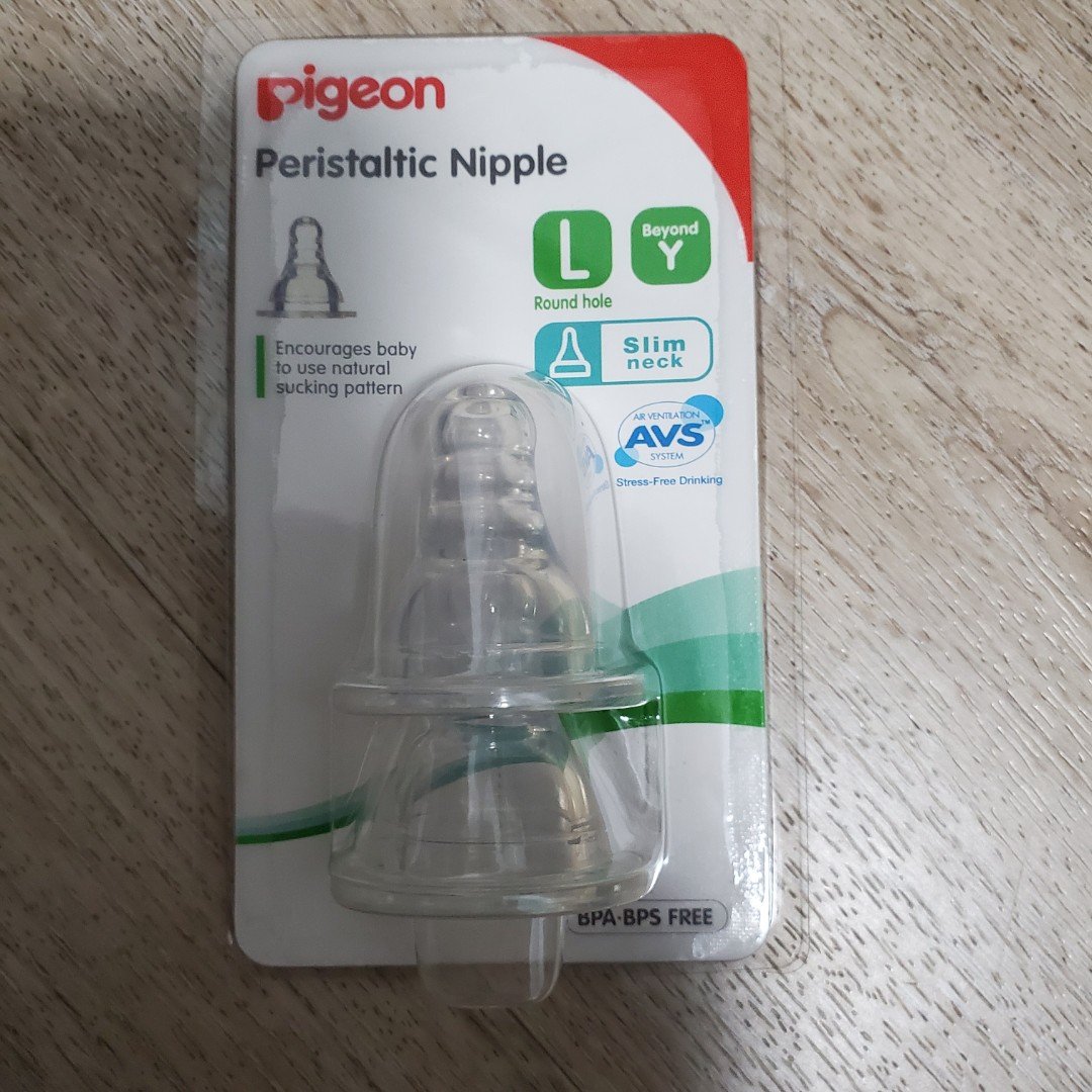 Peristaltic Slim Neck Nipple Y Size 3 PCS | Baby Bottle Nipple