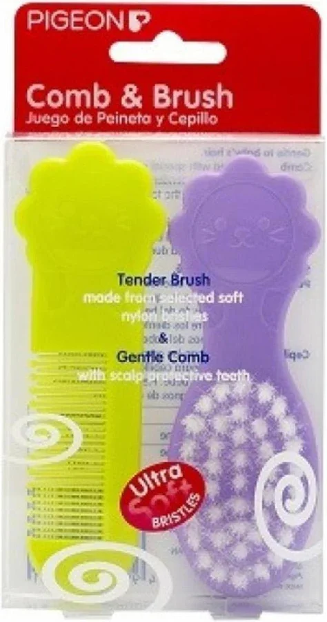 Baby Comb and Brush Set | Baby Hair Grooming Kit
