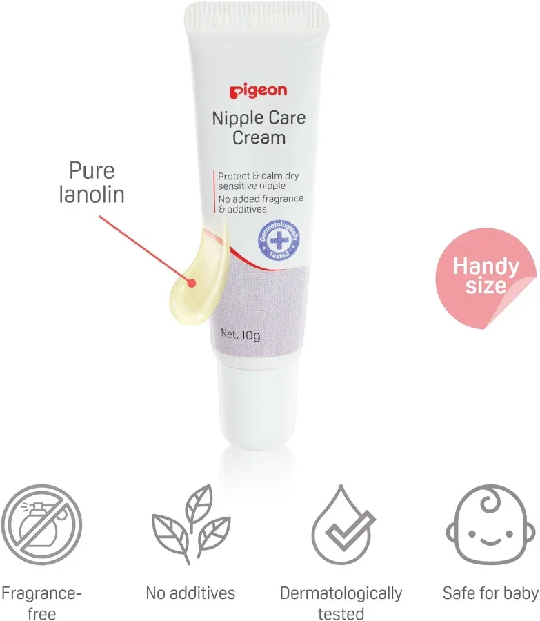 Nipple Care Cream for Dry and Sensitive Nipples