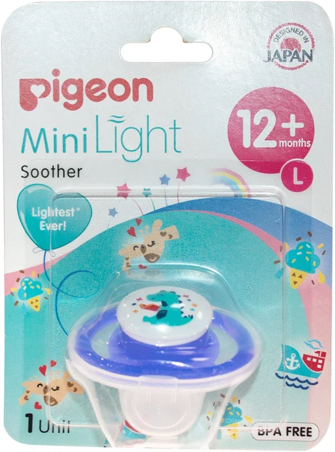 MiniLight Soother L Size 12+ Months – Dino Read Design