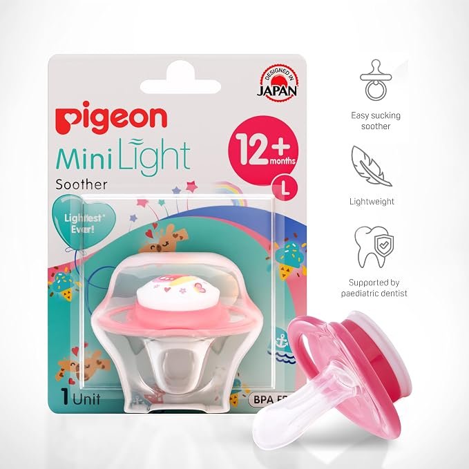 MiniLight Soother L Size 12+ Months – Butterfly Design