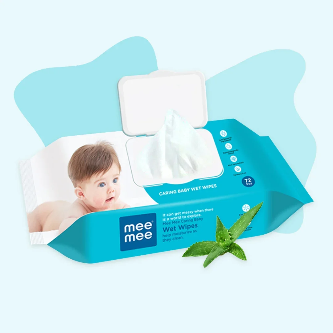 Baby Wet Wipes with Aloe Vera Extract – Soft Skin Care