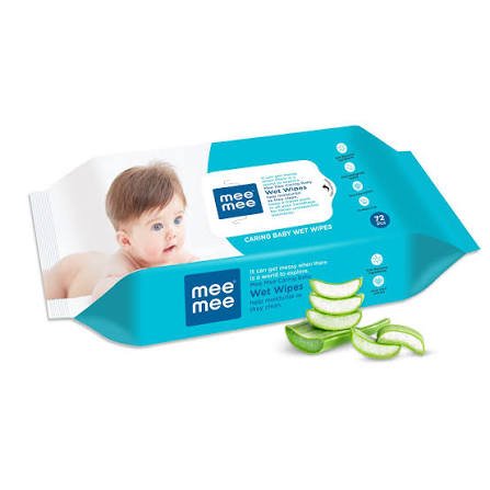 Thick Embossed Wet Wipes with Aloe Vera & Vitamin E
