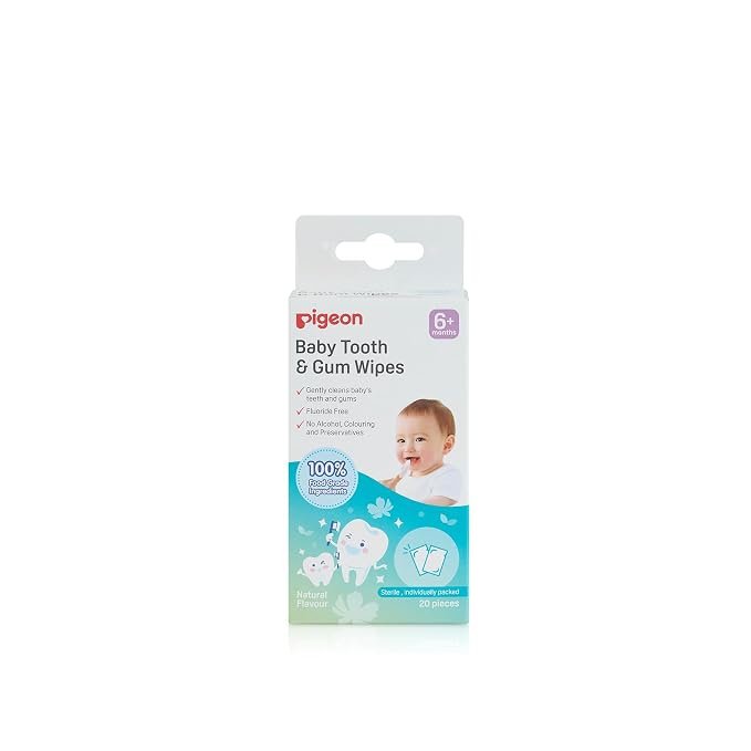Natural Baby Tooth and Gum Wipes – Gentle Oral Care