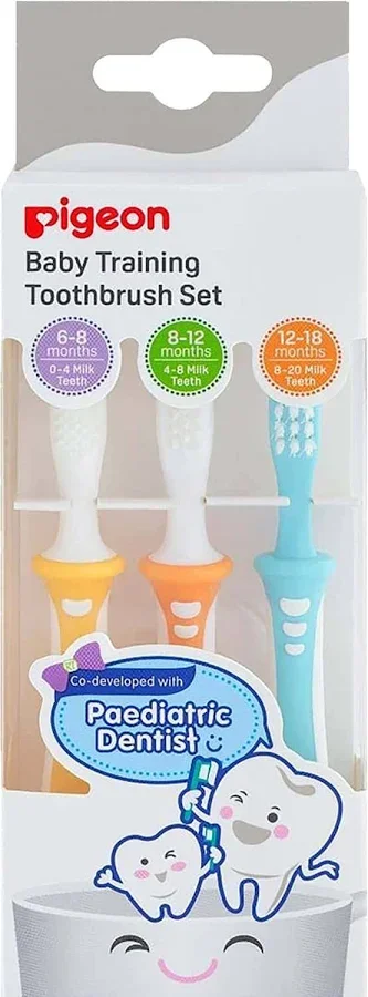 Baby Training Toothbrush Set 123
