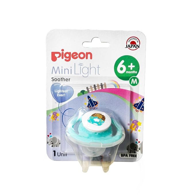 MiniLight Soother M Size 6+ Months – Hedgehog Design