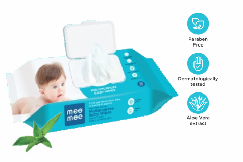 Thick Embossed Wet Wipes with Aloe Vera & Vitamin E