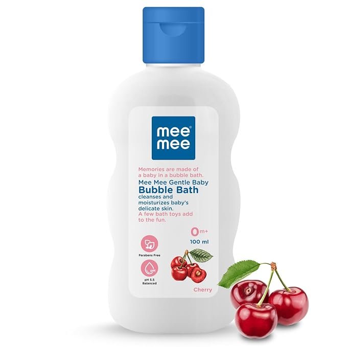 Gentle Baby Bubble Bath with Cherry Extracts 100ml
