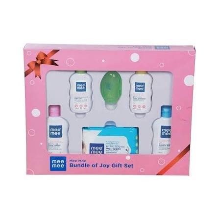 Baby Care Gift Box with Wipes, Shampoo, Lotion & Bath Essentials