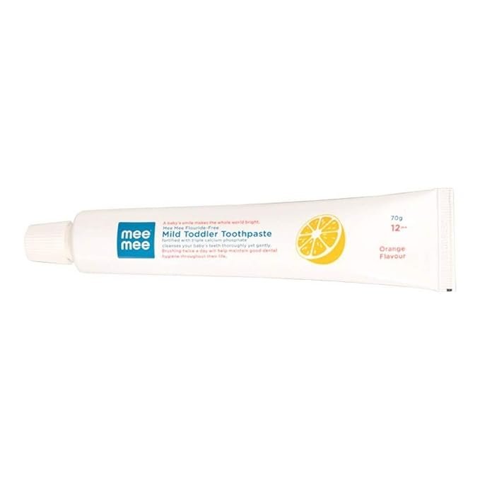 Orange Toddler Toothpaste 70g – Fluoride-Free