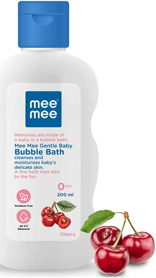 Gentle Baby Bubble Bath with Cherry Extracts 200ml