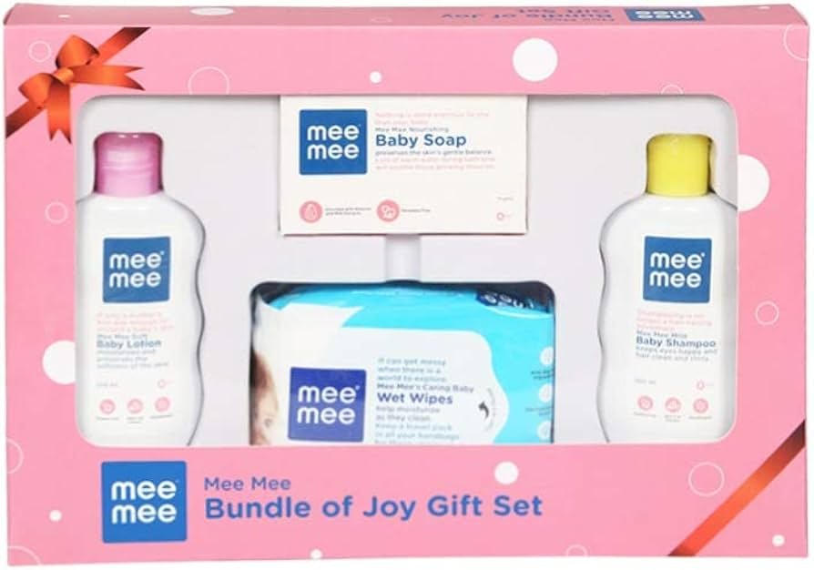 Baby Care Gift Box with Wipes, Shampoo, Lotion & Soap