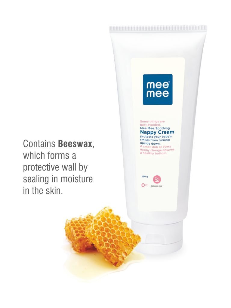 Soothing Baby Diaper Rash Cream with Beeswax 150g