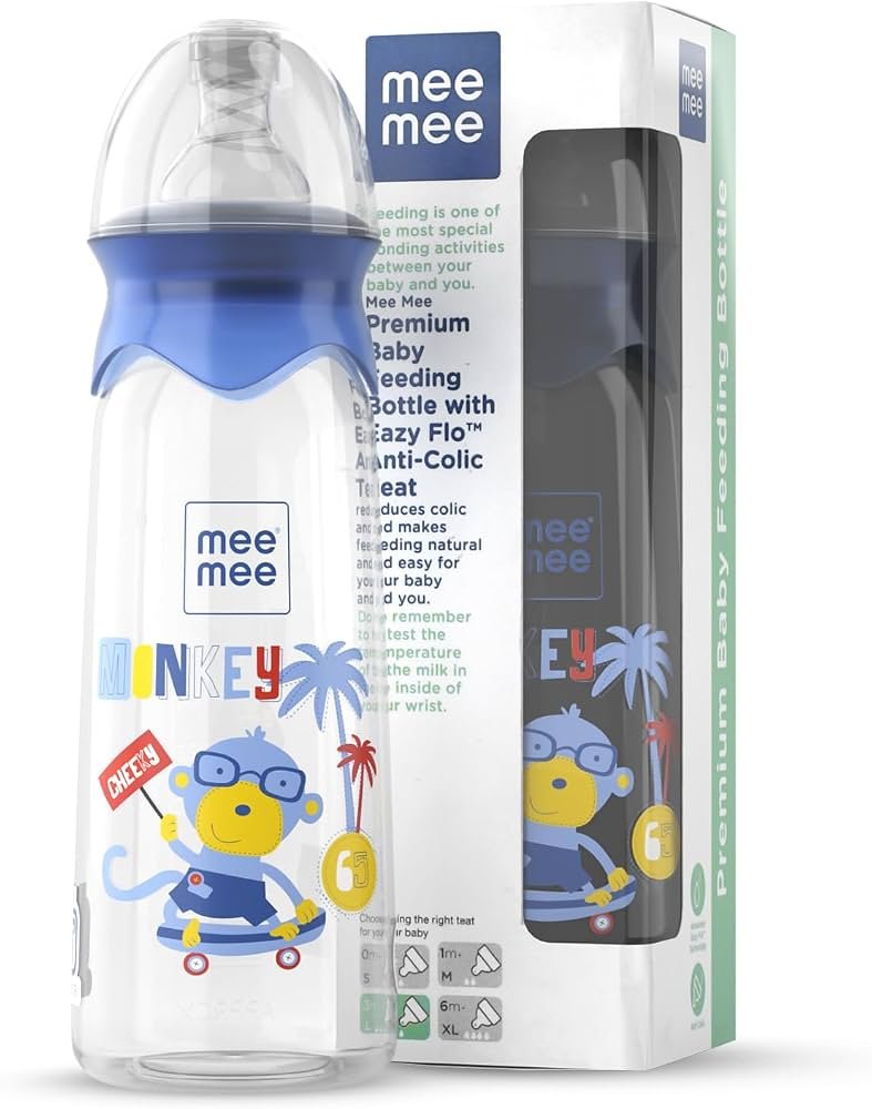 Baby Feeding Bottle 250ml with Anti-Colic Nipple