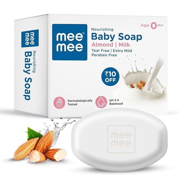 Nourishing Baby Soap with Milk Extracts & Almond Oil 75g