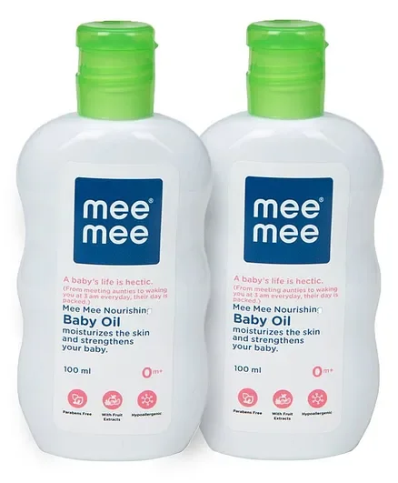 Nourishing Baby Oil with Sunflower Seed Oil 100ml