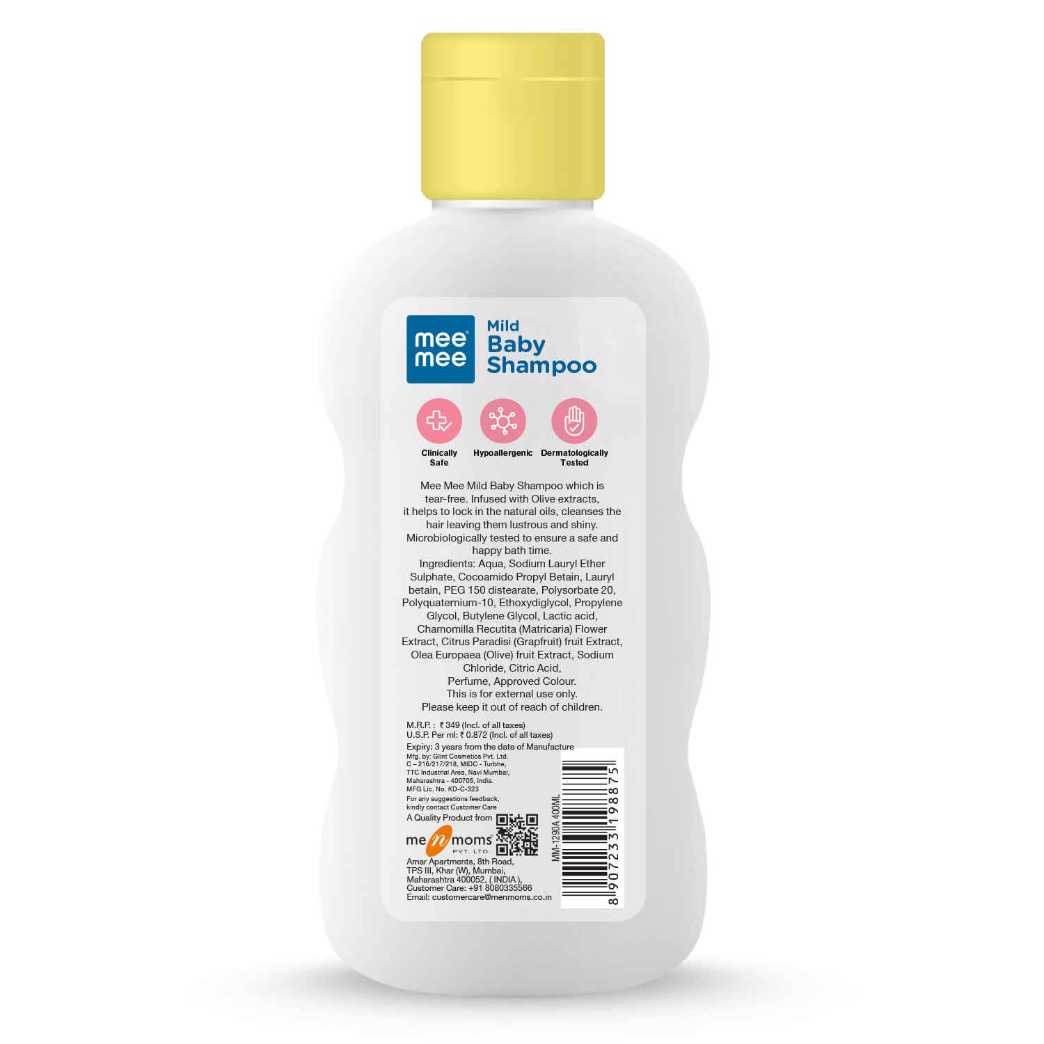 Mild Baby Shampoo with Grapefruit Extracts 100ml