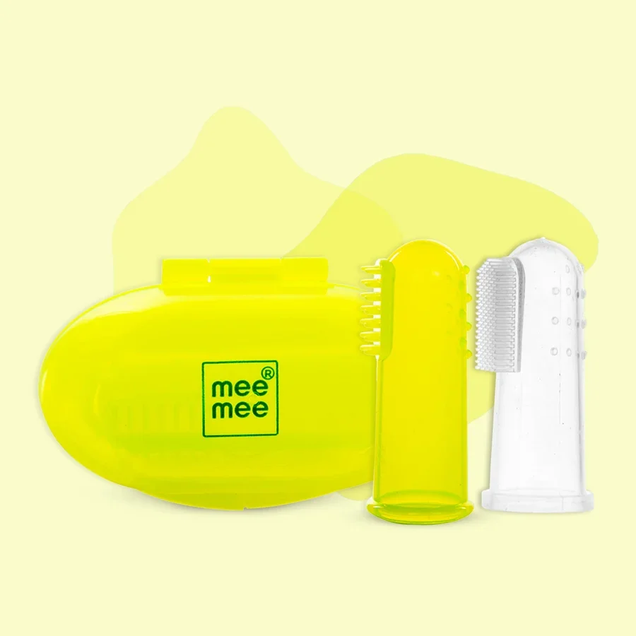 Mainmaiden Baby Finger Brush  for Newborn Gum and Teeth Care