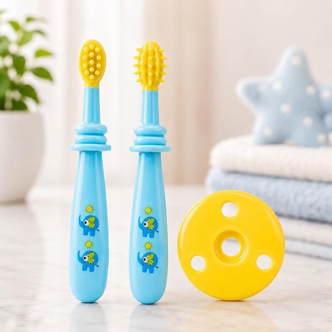 Mainmaiden Baby Toothbrush with Super Soft Bristles