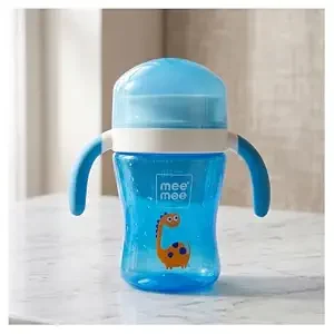 Mainmaiden Feeding Mug / Sipper Cup 240ml with Silicone Surface