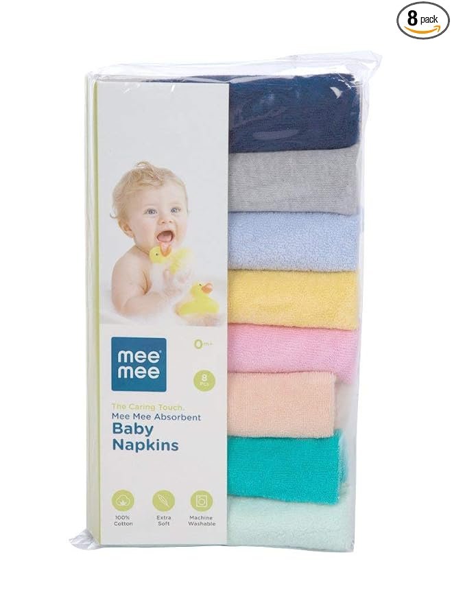 Mainmaiden Absorbent Baby Napkins PK-8