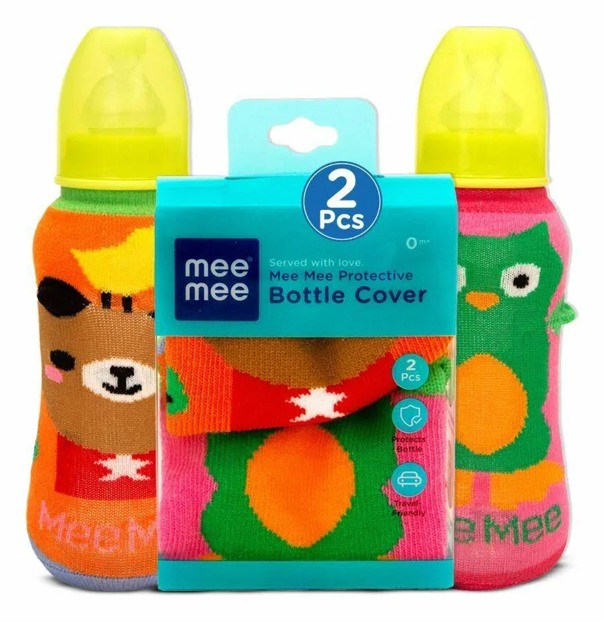 Protective Baby Bottle Cover  for Grip and Heat Retention