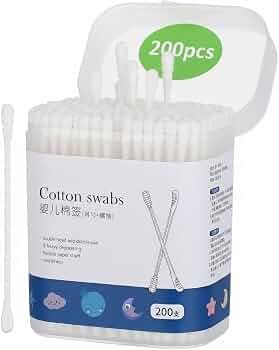 cotton buds (PK-200) MULTIPURPOSE CAN CLEAN BABY EARS ,MOUTH.FINGERS