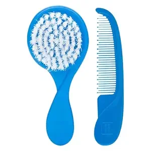 Baby Comb and Brush Set with Soft Bristles