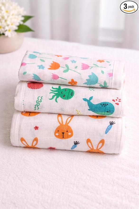 Mainmaiden Softy Baby Napkins PK-8