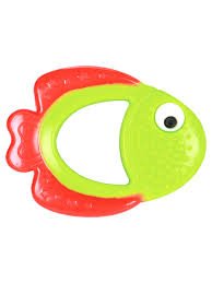 Multi Textured Silicone Teether MM-1470-4 | BPA-Free Baby Teether