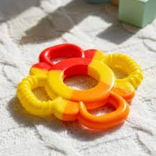 Multi Textured Silicone Teether MM-1470 | BPA-Free Baby Teether