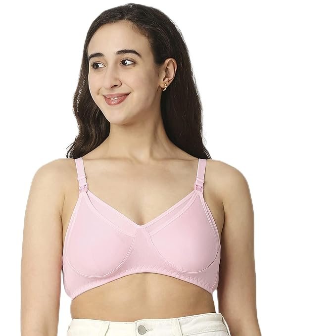 100% Cotton Maternity Nursing Bra  Soft & Supportive