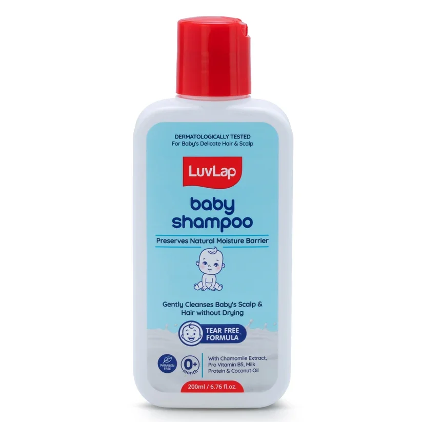 LuvLap Baby Shampoo  200ml Gentle Tear Free Hair Care