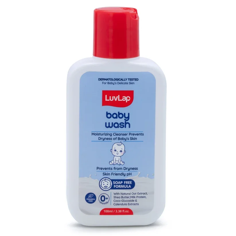 LuvLap Baby Wash  100ml Gentle Tear Free Cleanser