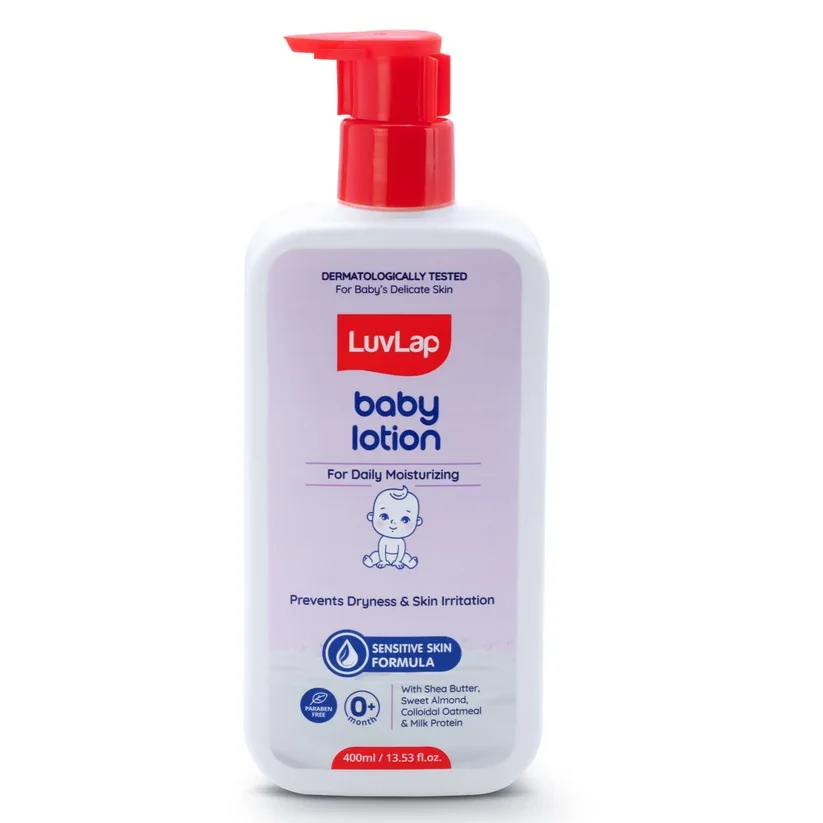 LuvLap Baby Lotion 400ml  Nourishing and Moisturising Skin Care
