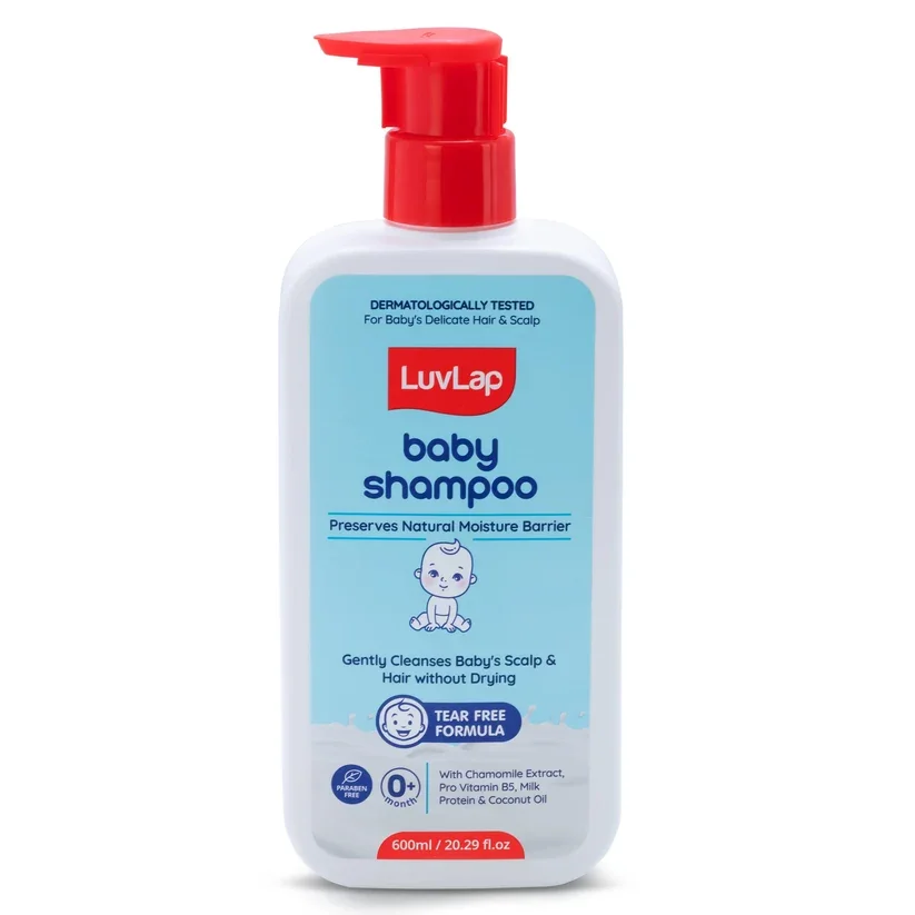 LuvLap Baby Shampoo  600ml Gentle Tear Free Hair Care
